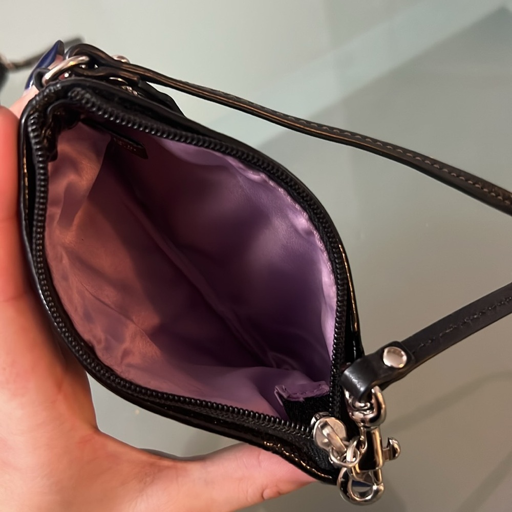 Black Coach wristlet - Picture 4 of 4